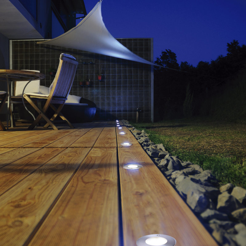 Brunner Aluminum Integrated LED Well Light