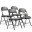Chaises pliantes en cuir synthétique Crossland-731255796