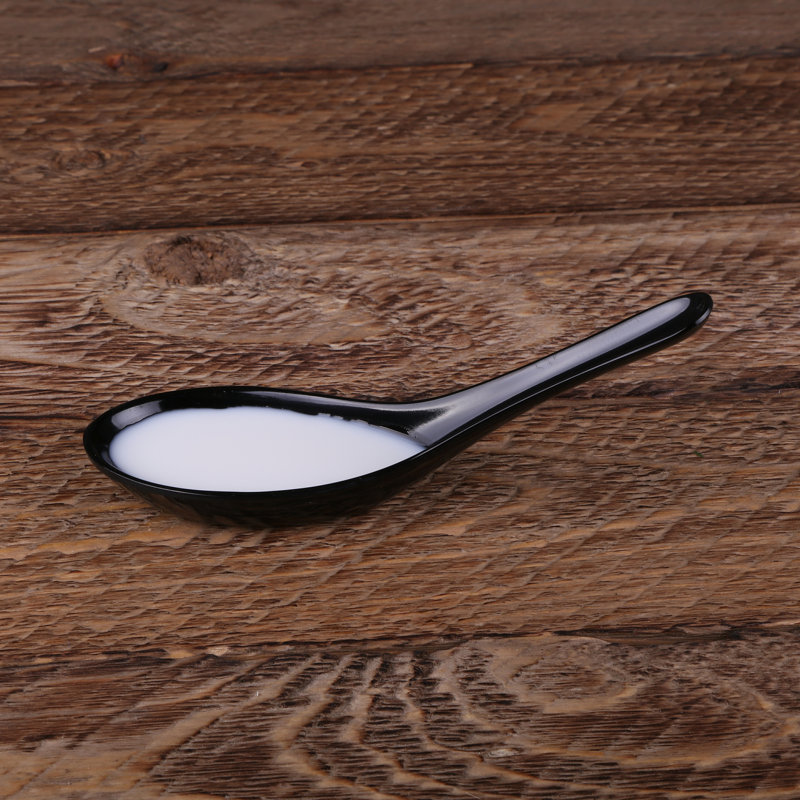 Karma Asian Soup Spoon, Black