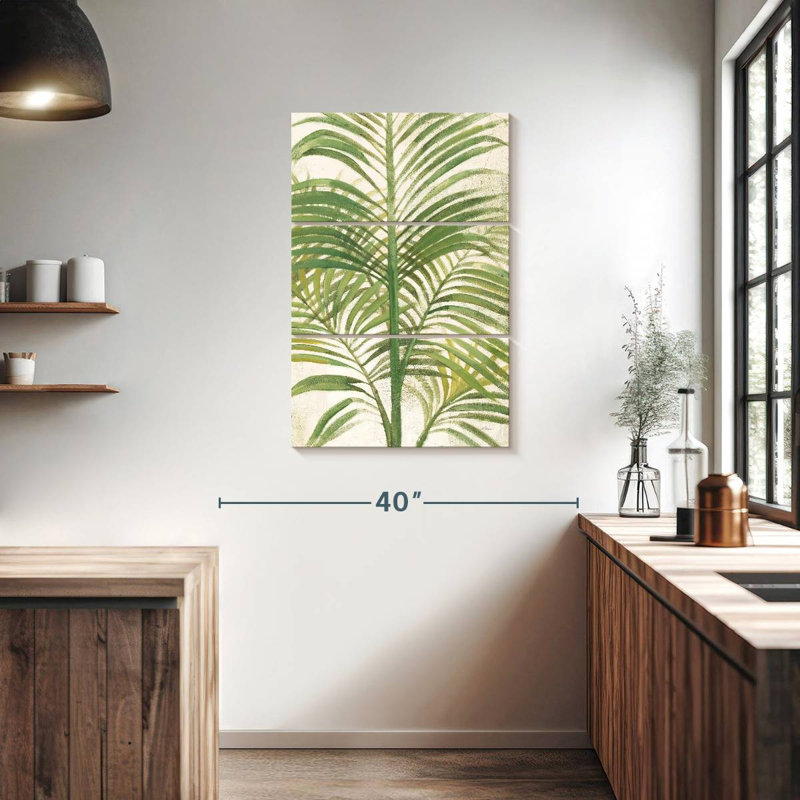 Harnek Palms II lumineux, H 38 po x l 24 po