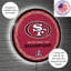 Décoration murale ronde Edgersight Saners 49ers Super Bowl 58 Champion