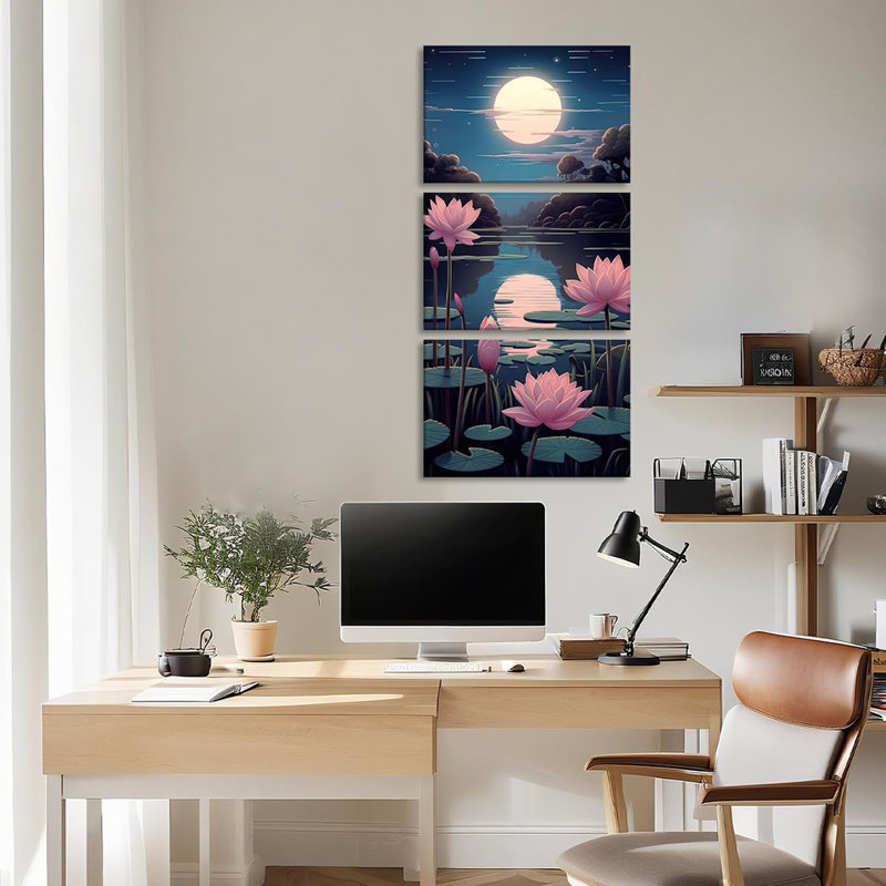 3 Piece Wrapped Canvas Print