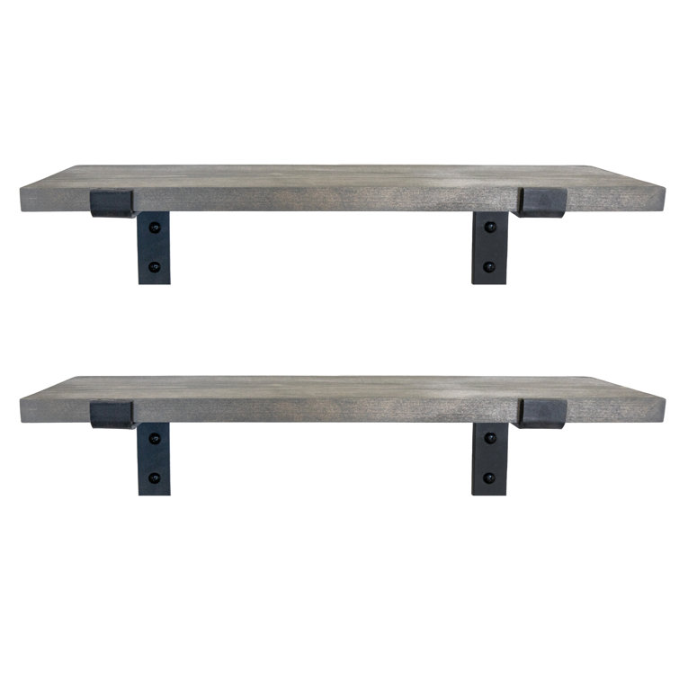 Tablette en bois massif Emerald Lee
