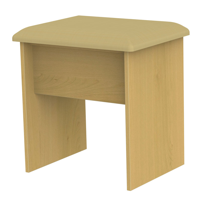 Fully Assembled Ratley Dressing Table Stool, Noche/Bardolino