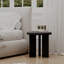 Mid-Century Modern Round End Table-2044061131