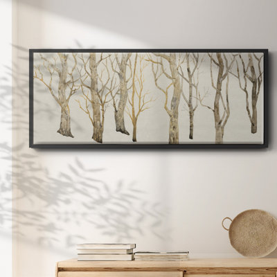Bare Trees II- Framed Canvas