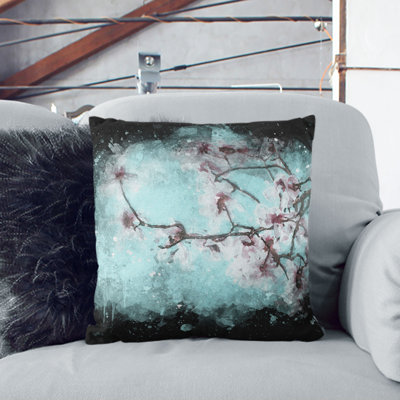 Floral Square Cushion