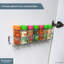Buckingham 1 Tier Spice and Herb Rack Wall Mounted Kitchen Cupboard Storage Organizer 38.5 cm
