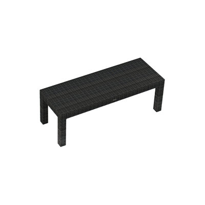 Suffern Wicker Picnic Bench