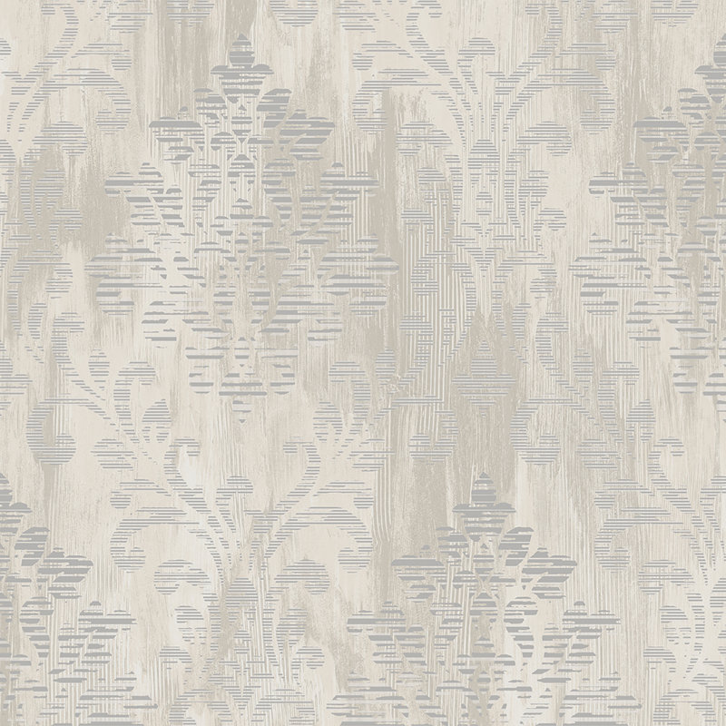 Pacific 10m x 53cm Textured Metallic Finish Paste the Wall Wallpaper Roll, Silver