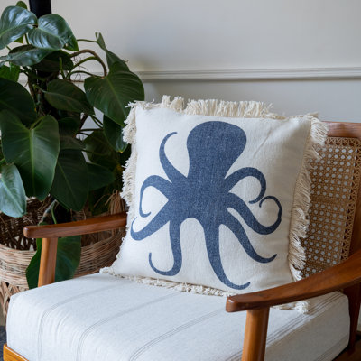 Coussin décoratif en coton