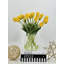 Tulipes artificielles Real Touch dans un vase en verre -1915121161