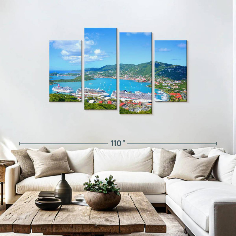 Gillard Marina In Saint Thomas, 48" H x 75" W