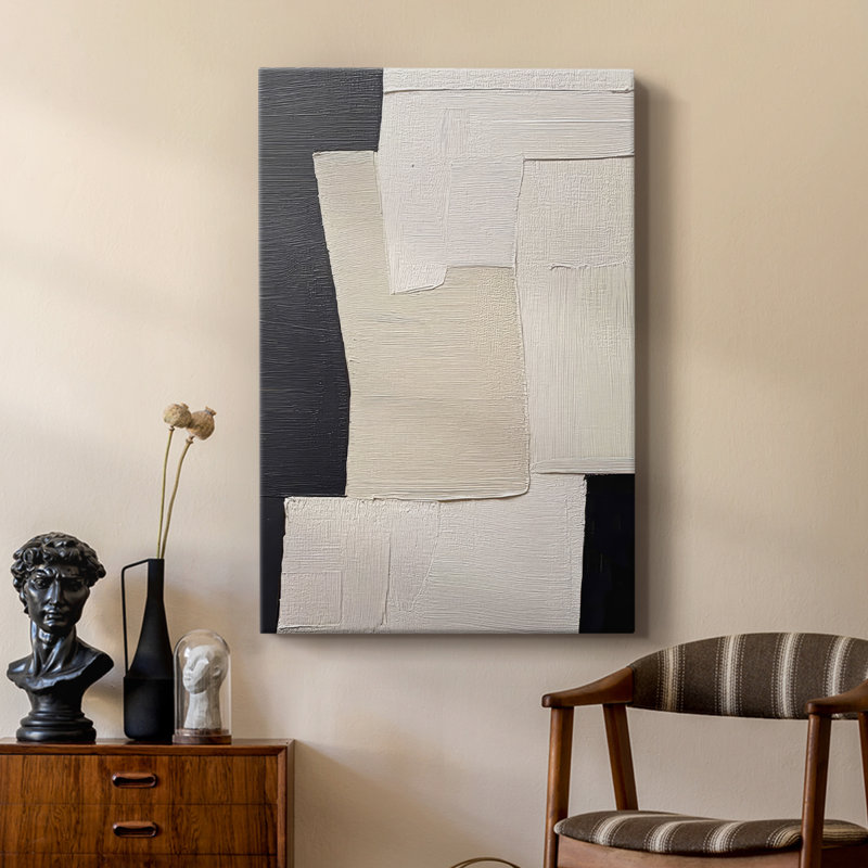 ABSTRACT Series DCLII -Custom Wrapped Gallery Cavas, 48" H x 32" W
