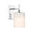 Volkward 1-Light Wall Sconce in Chrome-937806959