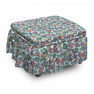 Ottoman Slipcover