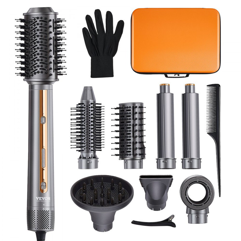Brosse pour séchoir à cheveux 7-en-1