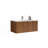 Wall Mounted Floating Bathroom Vanity With Ceramic Sink-2036669326