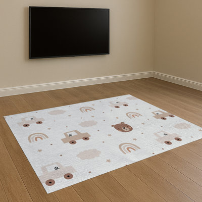 Geometric Shapes Area Rug