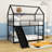 Barrelville Kids Twin Over Twin Bunk Bed-916206818