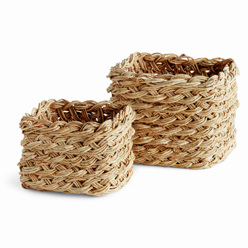 Newport Handmade Abaca General Basket Set