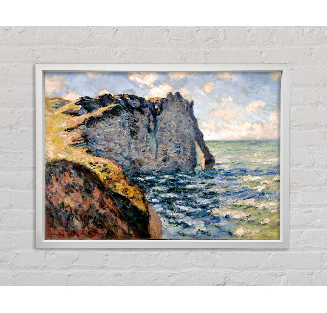 Monet Die Klippe von Aval bei Etretat - Druck