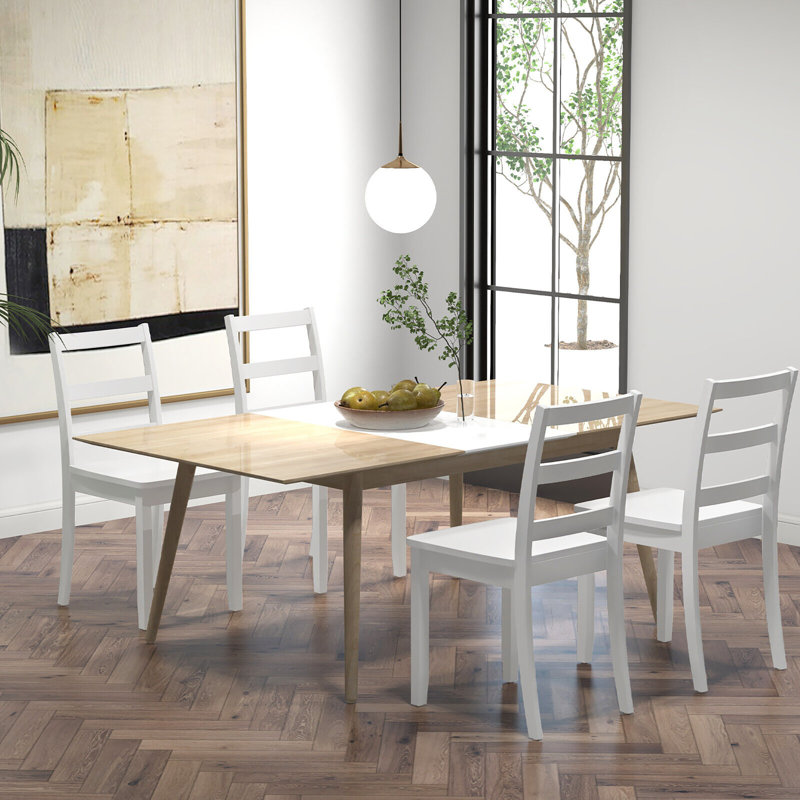 18'' H Side Chair, White