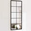 Mikayia Rectangular Metal Wall Mirror-269485670