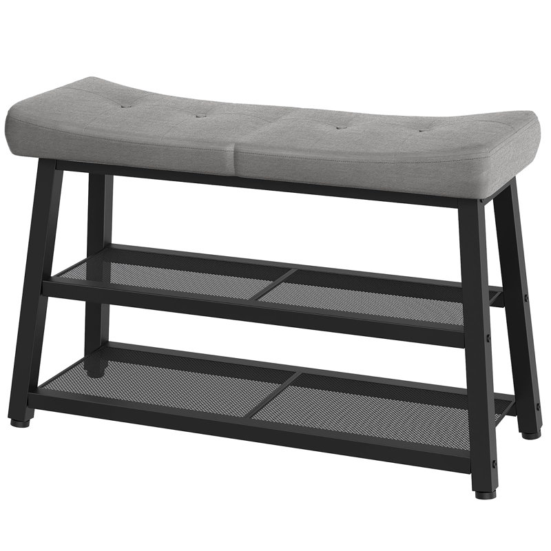 Shoe Bench, Gray