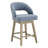 Elide Neta 26'' Upholstered Swivel Counter Stool With Solid Wood Frame Set Of 2 (2 Sets Included)-123102274