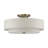Acree 6 Light Antique Brass Extra Large Semi-flush