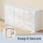 Armoire de rangement Holsworthy avec 9 tiroirs, commode moderne pour la chambre à coucher ou le salon-124632181