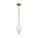 Mattia 2 Light Metal Dimmable Linear Chandelier