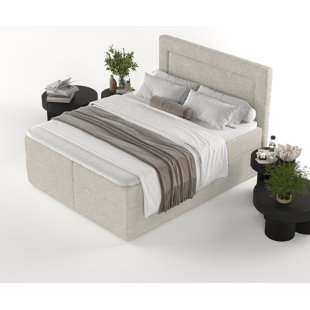 Elegantes Boxspring Bed IMAGINE With Bonell Mattress And Topper