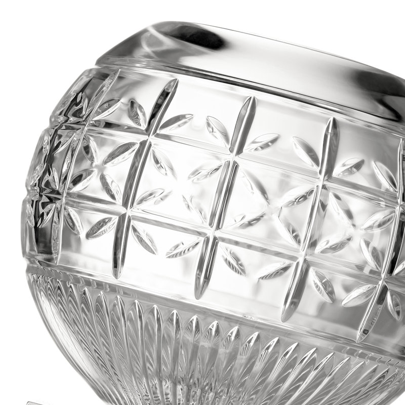 Waterford Mastercraft Powerscourt Rose Bowl, 4.33" H x 5" W x 5" D