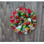 Couronne de Noël fantaisiste en maille