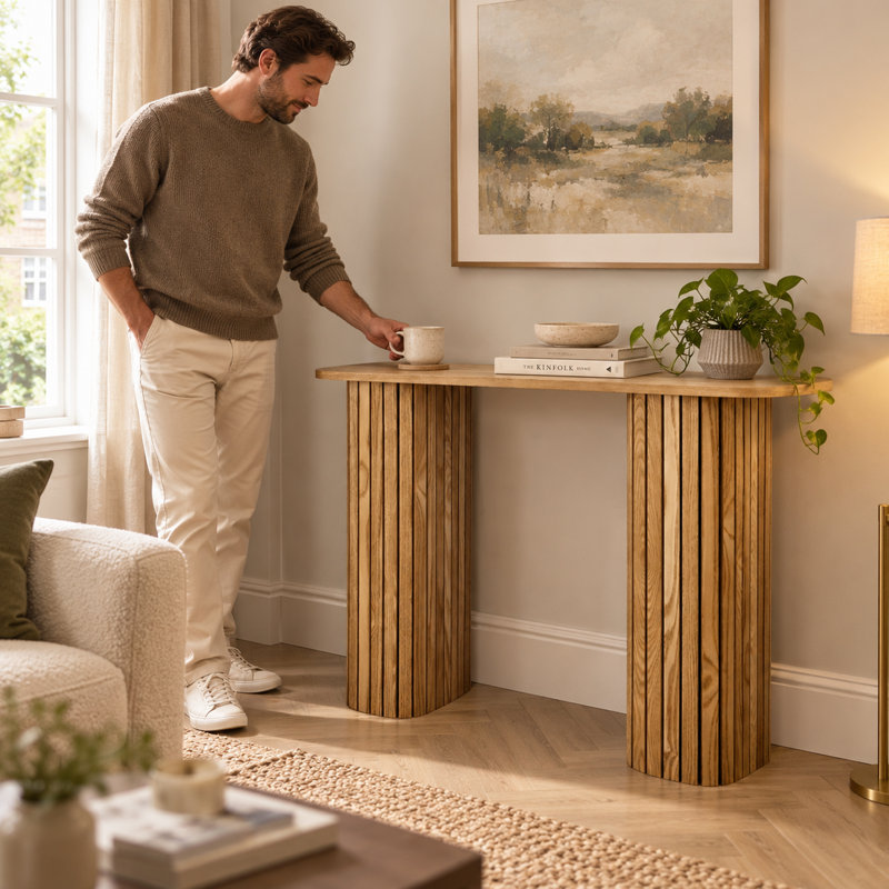 90 cm W Console Table