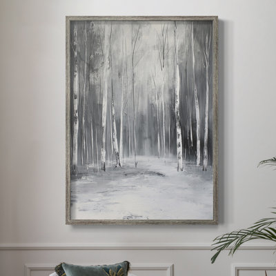 «LANDSCAPES Series XCV», reproduction encadrée - bois massif