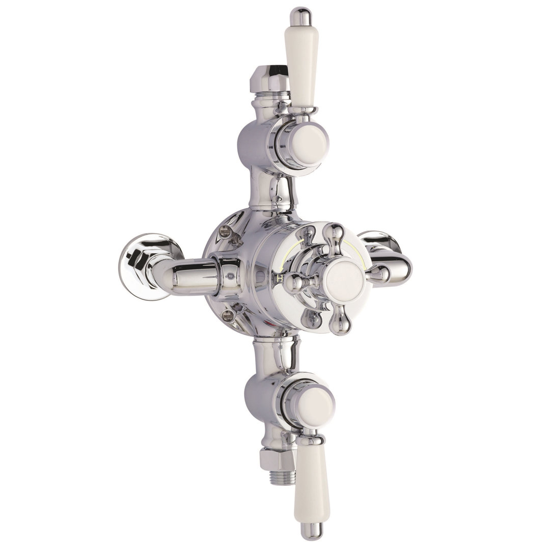 Edmunds Triple Exposed Thermostatic Shower Valve