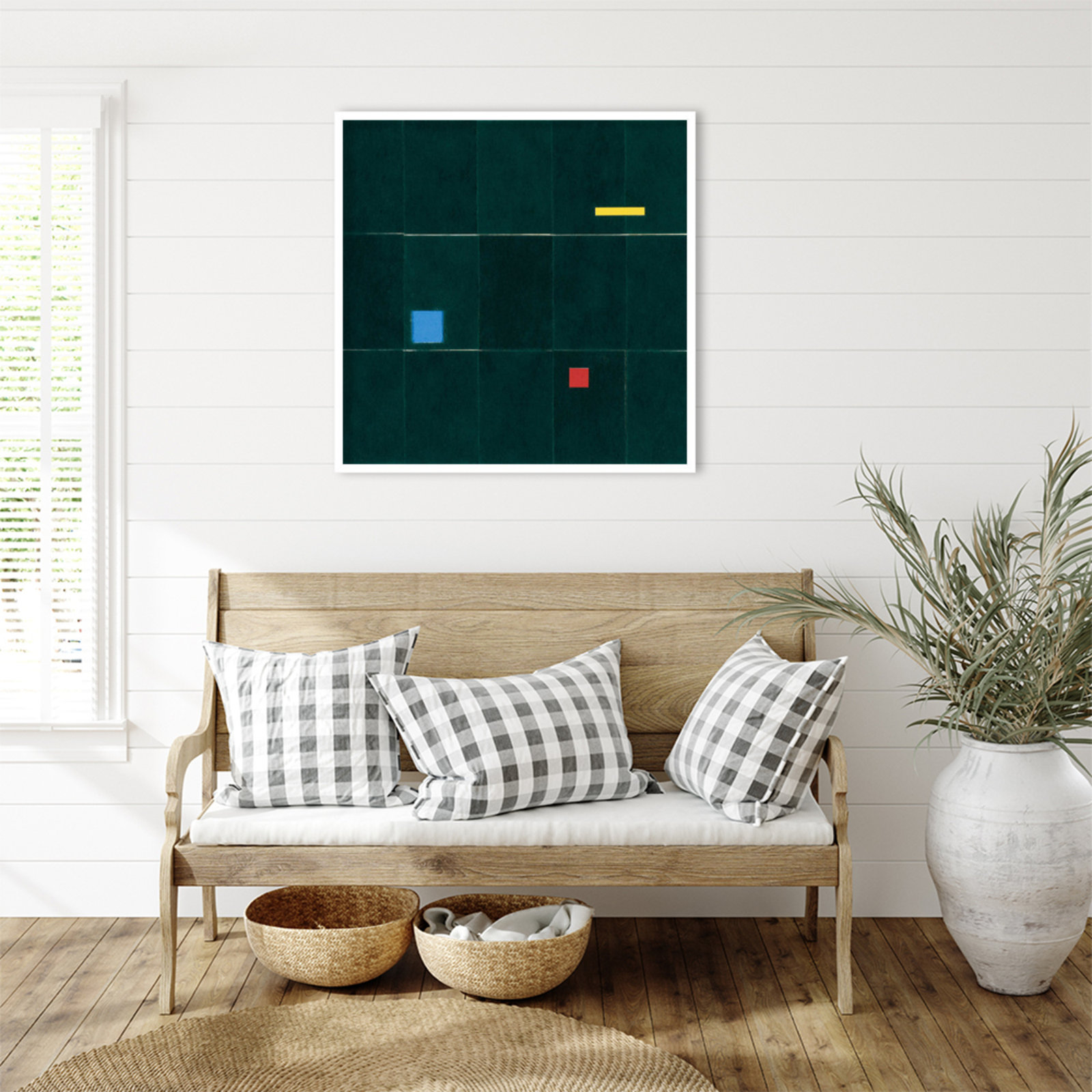 Kitchen Scourers Print by Alex Dunn, White, 33" H x 33" W x 1" D