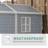 6 Ft. W X 8 Ft. D Storage Shed