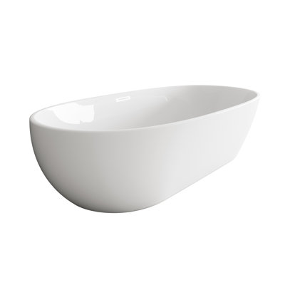 Fredericksburg 70'' x 33.5'' Soaking Acrylic Bathtub