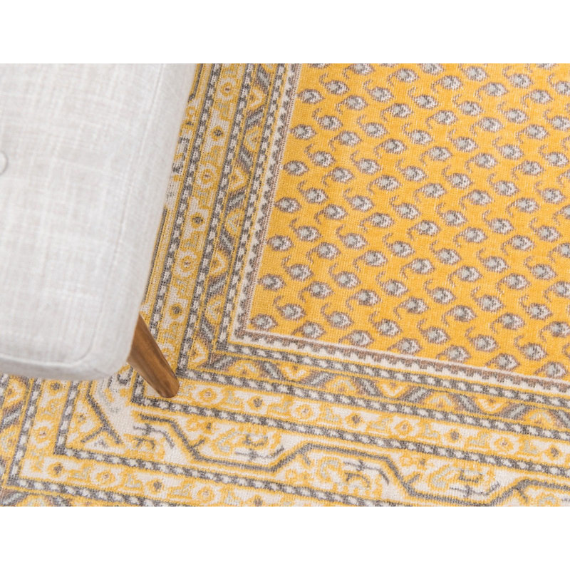 Tapis jaune Wingate, Rectangle 5 pi x 8 pi