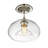 Lani 1-Light Ceiling Light in Polished Nickel-1485499159