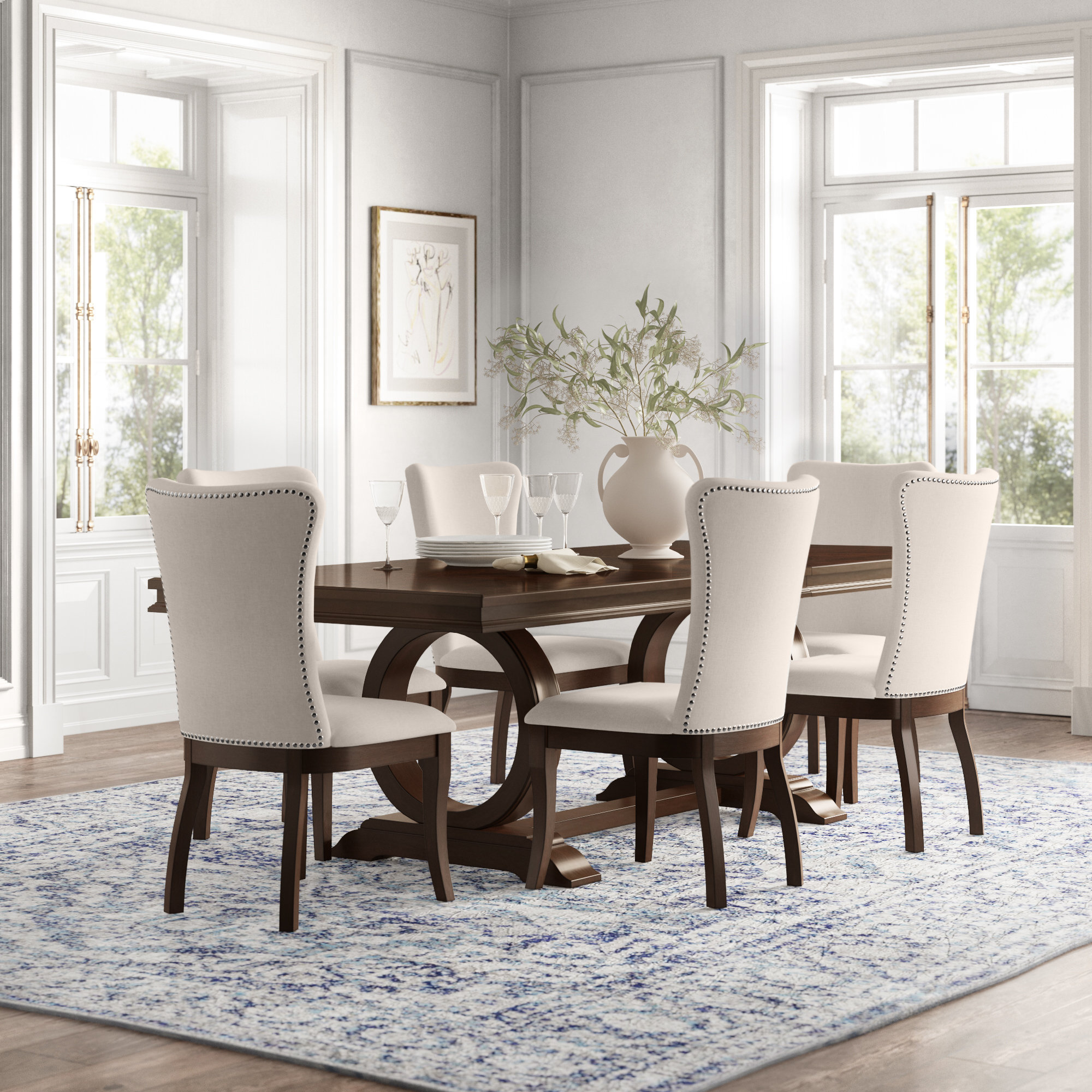 Laurel foundry modern 2025 farmhouse dining set