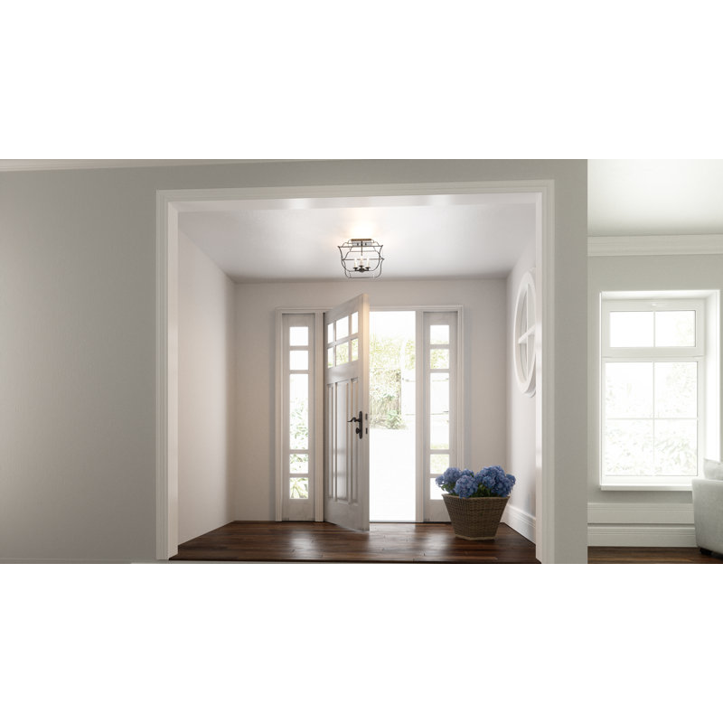 Agrimony Flush Mount, Royal Ebony