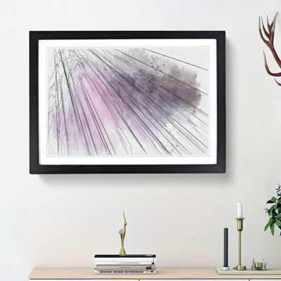 Movement in Abstract - Framed Print