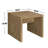 2-Piece Rectangular Coffee And End Table Set In Mango