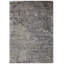 Odyssey Modernist Organic Abstract Hand-Knotted Wool/Silk Gray Beige Area Rug / Rug Size: Rectangle-56969920