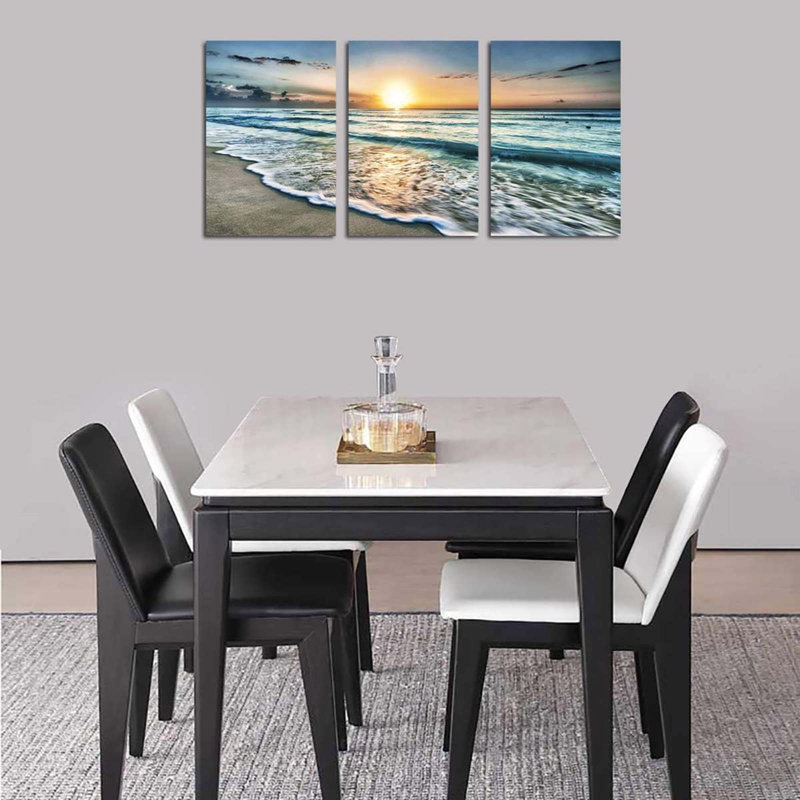 3 Piece Wrapped Canvas Print, 40 cm H x 30 cm W